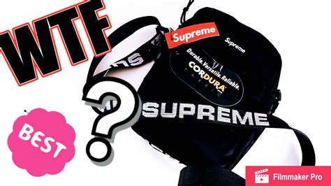 supreme shoulder bag 18ss real or fake
